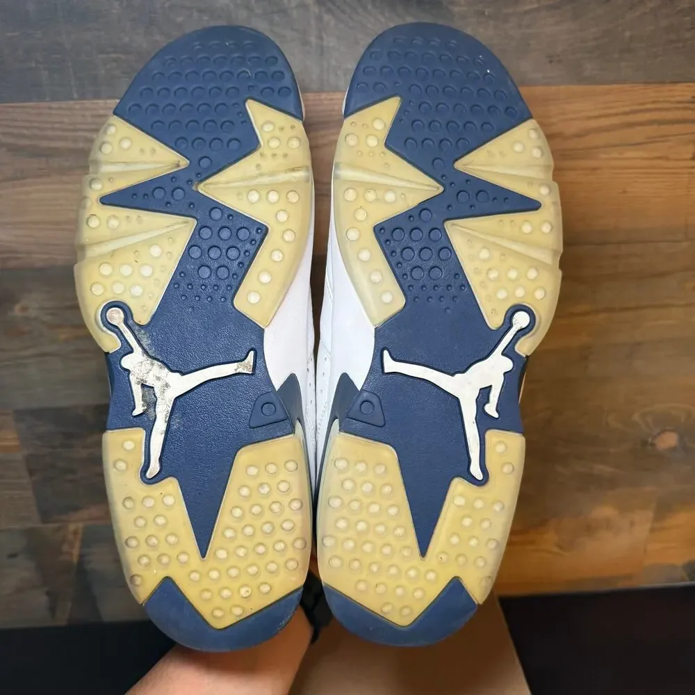 Men's Nike Air Jordan 6 Retro Midnight Navy Sneakers